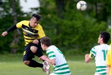 Photo Pascal Muller: Action lors du match entre Sauce Galaxy et Killa Beez Bossons