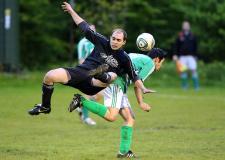 Photo d'archive Pascal Muller: Le Bar des Boucaniers (en noir) a perdu le match qu'il ne fallait pas